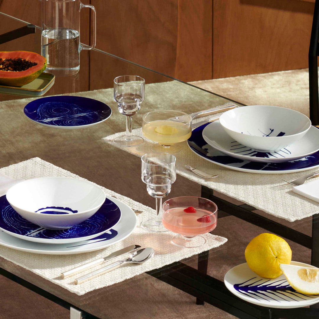 Porcelain Soup Plates NEIGE Set of Two, designed by Richard Ginori for Cassina 02