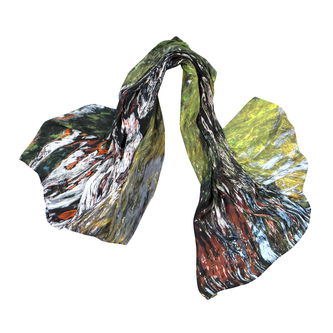 Silk Shawl MANTO RICCHEZZA SORGIVA 03