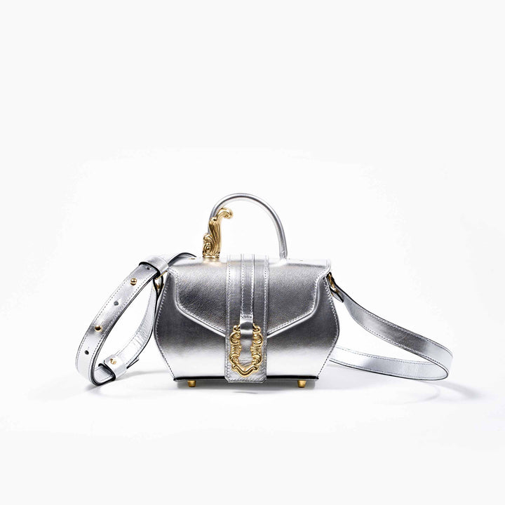 Crossbody Leather Bag DIAMOND Mini by MARCO Atelier 011