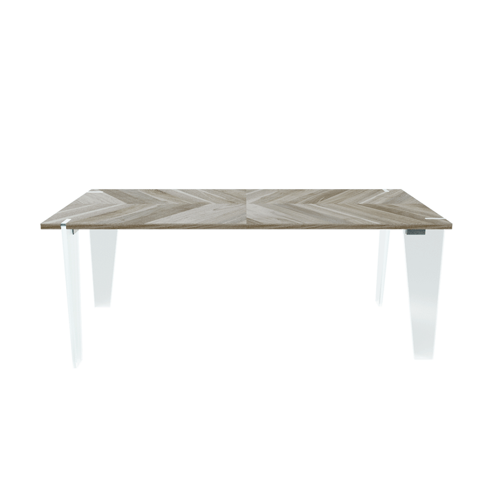 Table with Veneered Walnut Wood Top SOSPESO 04