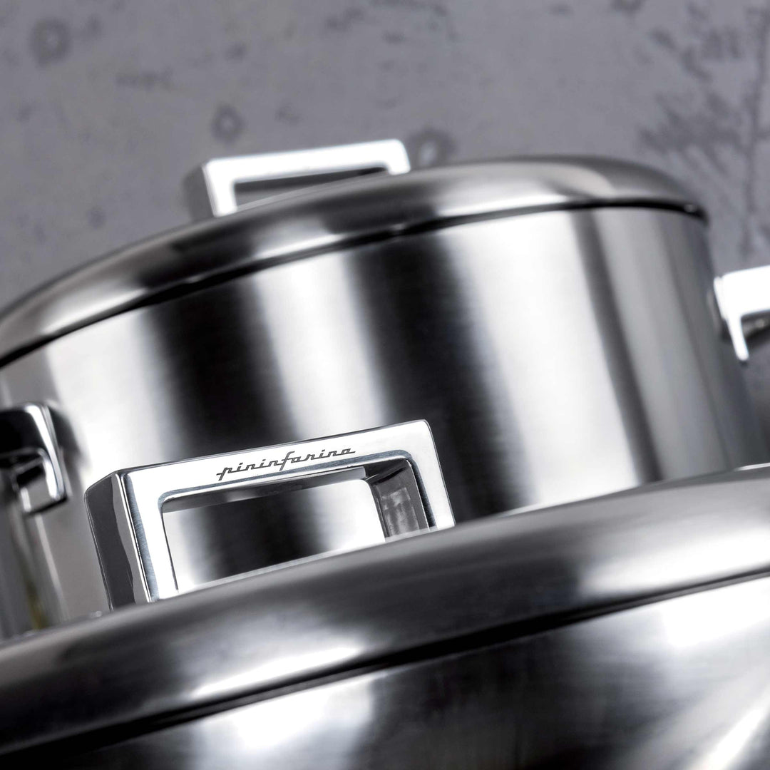 Stainless Steel Pan STILE CASSEROLE by Pininfarina for Mepra 03