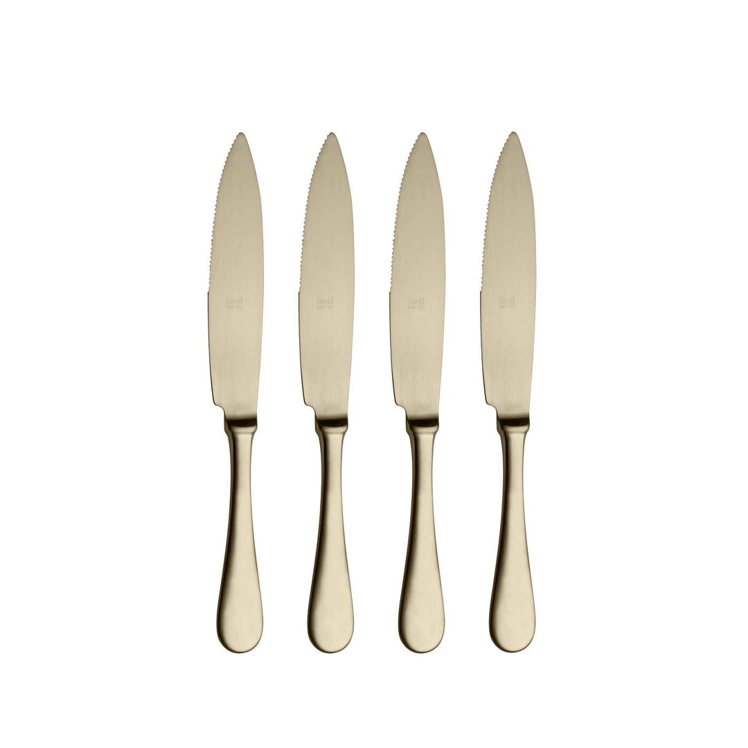 Stainless Steel STEAK KNIFE Set of Four by Mepra 07