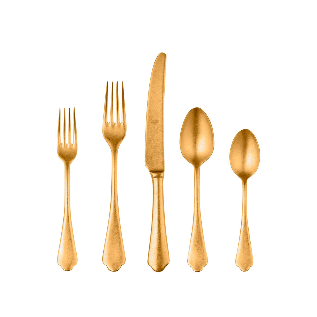 Stainless Steel Cutlery DOLCE VITA Set of Seventy-Five by Mepra 04