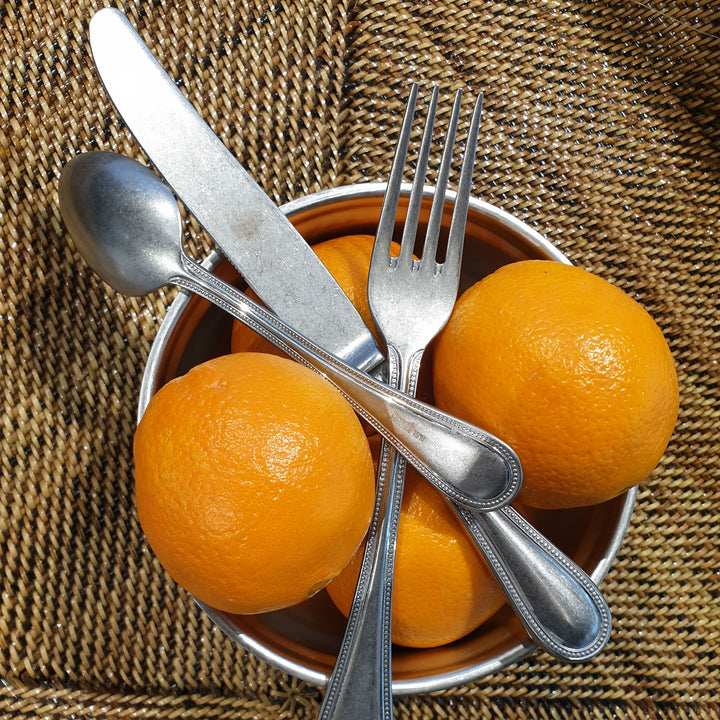 Stainless Steel Cutlery PERLA Set of Twenty-Four by Mepra 010