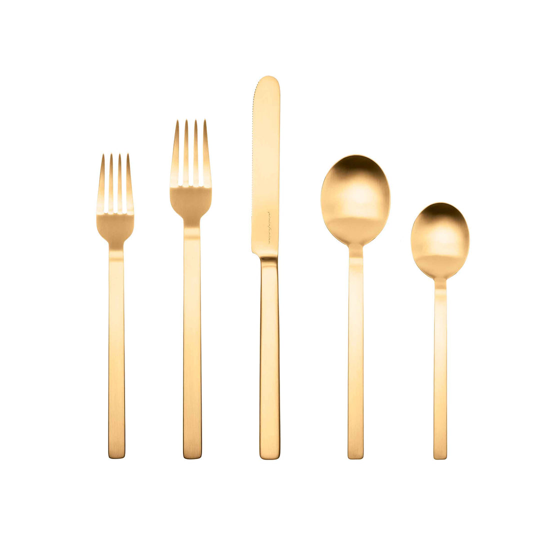 Stainless Steel Cutlery STILE Set of Seventy-Five by Pininfarina for Mepra 06