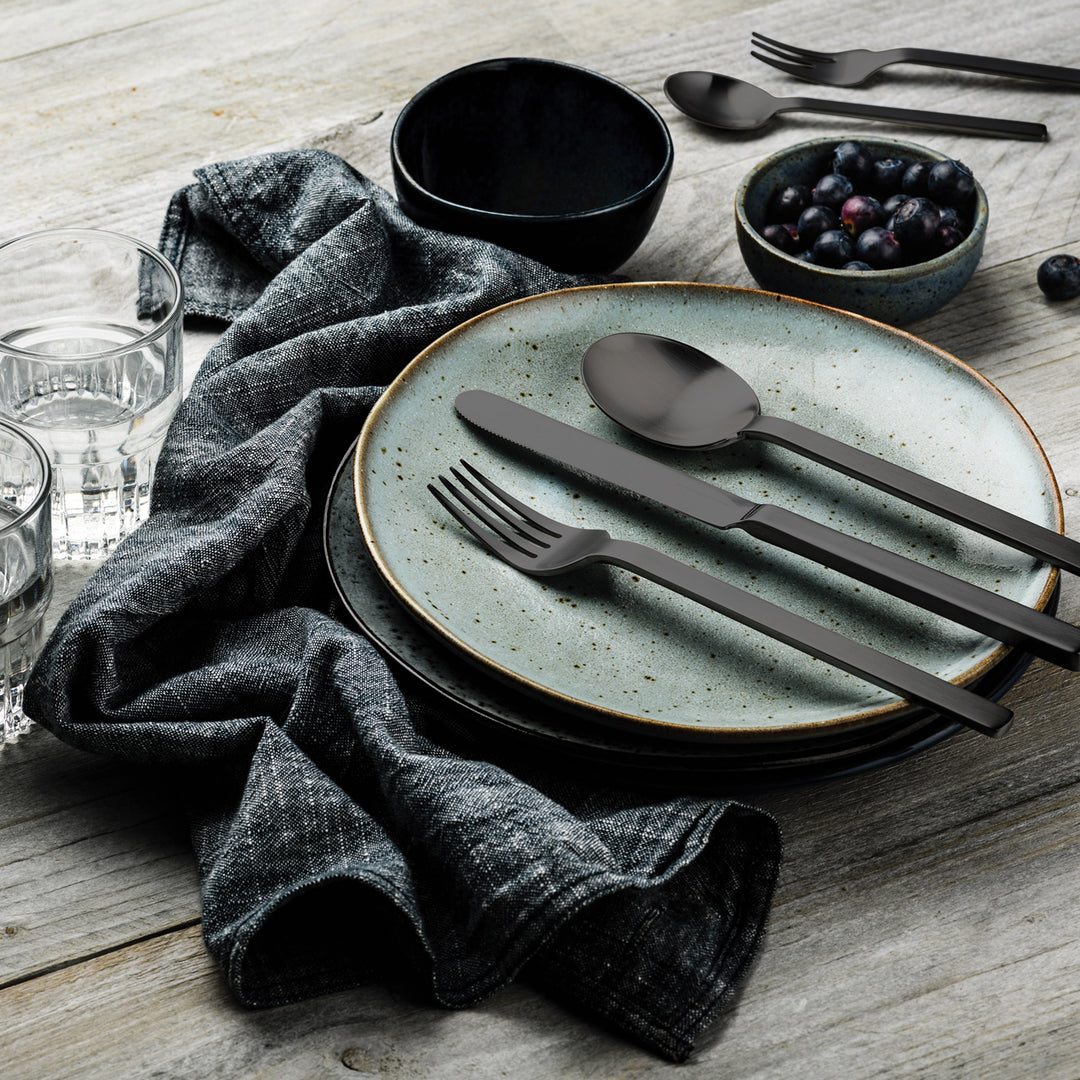 Stainless Steel Cutlery STILE Set of Twenty-Four by Pininfarina for Mepra 012