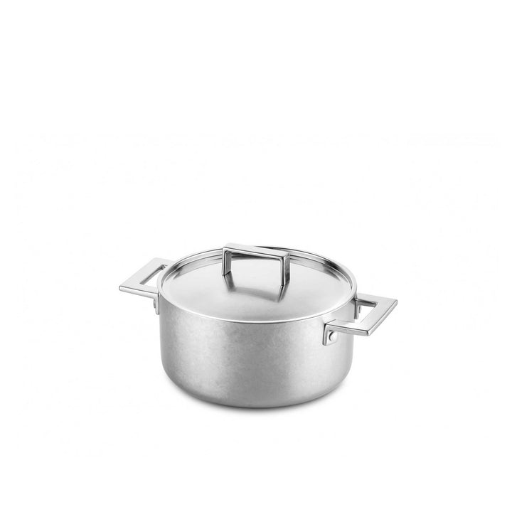 Stainless Steel Pan CASSEROLE ATTIVA PEWTER by Mepra 011