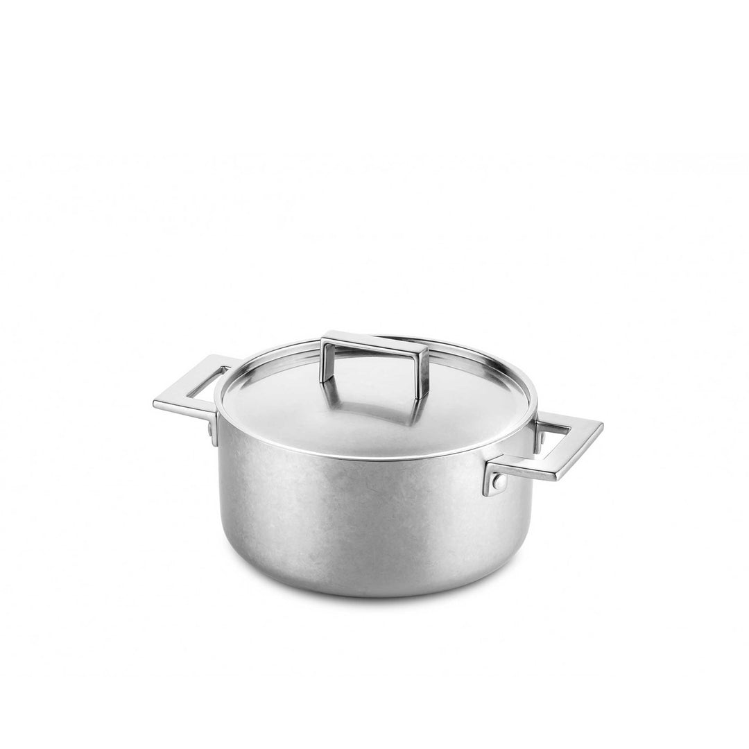 Stainless Steel Pan CASSEROLE ATTIVA PEWTER by Mepra 013