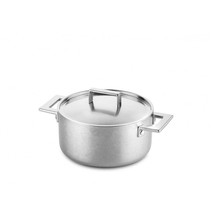 Stainless Steel Pan CASSEROLE ATTIVA PEWTER by Mepra 014