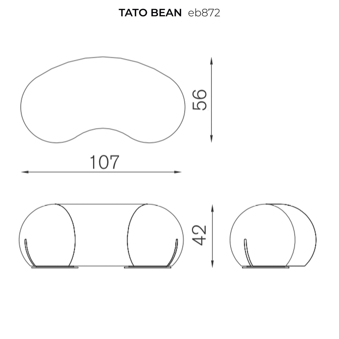 Footrest TATO BEAN by Denis Santachiara & Enrico Baleri 03