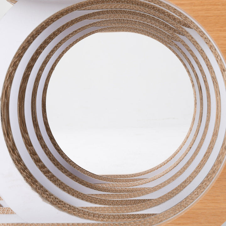Cardboard Chair TWIST Oak Wood 04