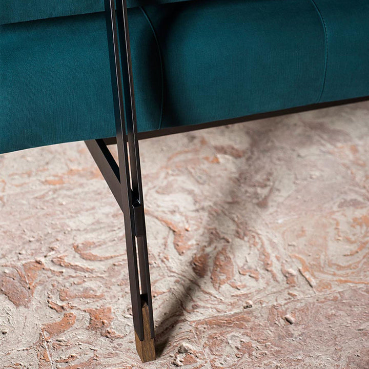 Fabric Two-Seater Sofa OLIVER by Gianfranco Frattini for Tacchini 02