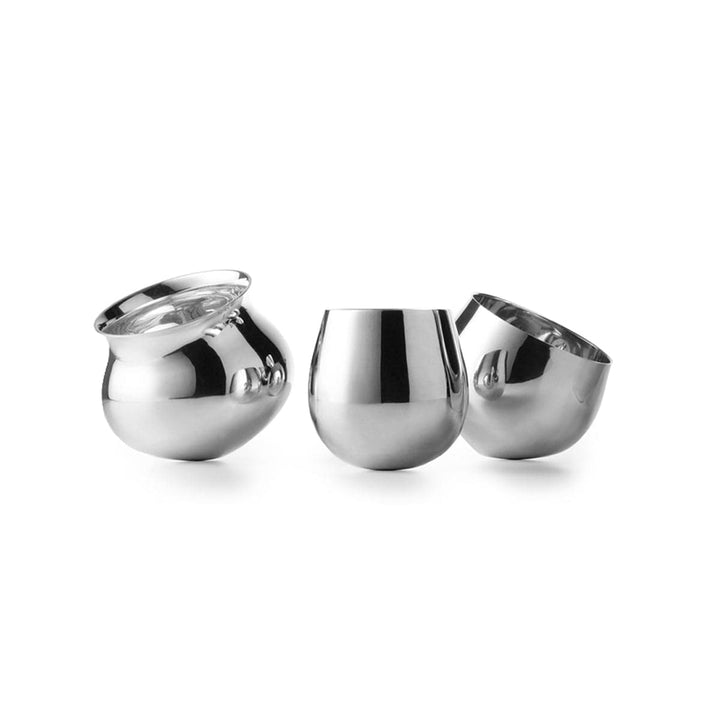 Silver-Plated Water Glasses TREVOR by Kristina Niedderer for Paola C 03