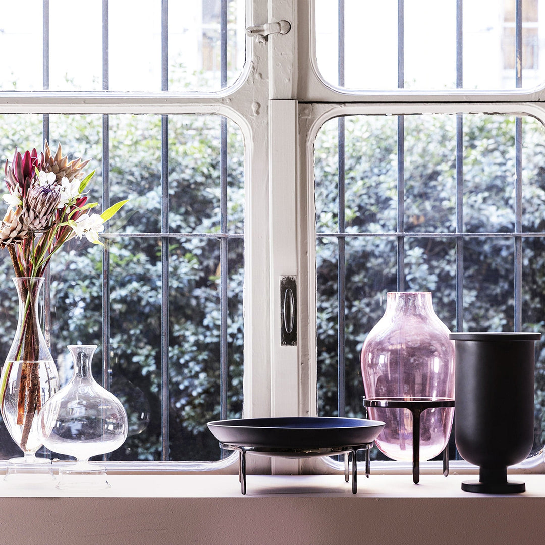 Pink Blown Glass Vase TITUS I Large by Jaime Hayon for Paola C 02