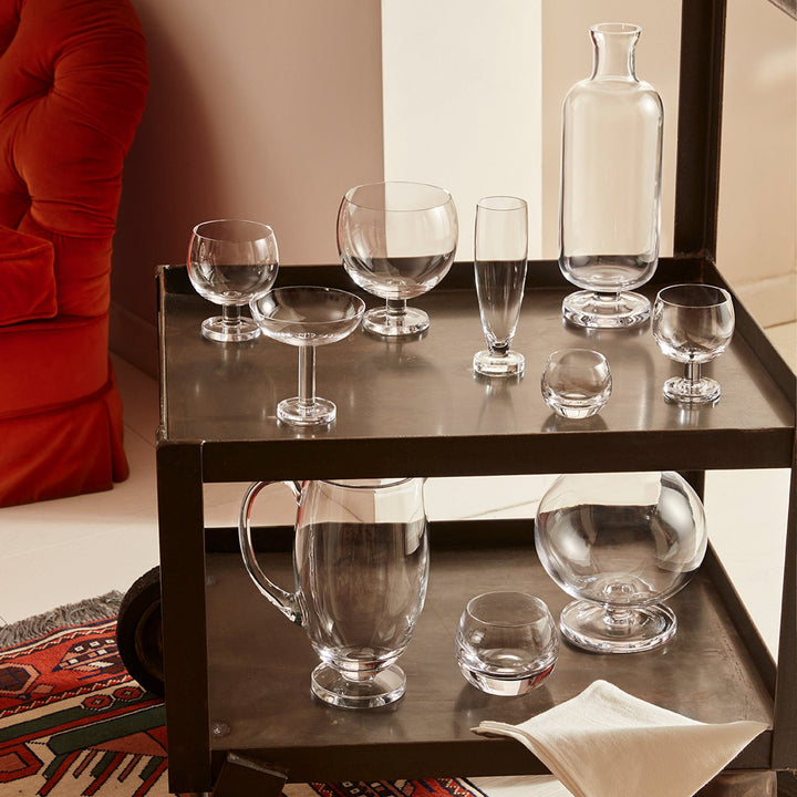 Blown Glass Cocktail Glasses TULIP Set of Six by Aldo Cibic for Paola C 04