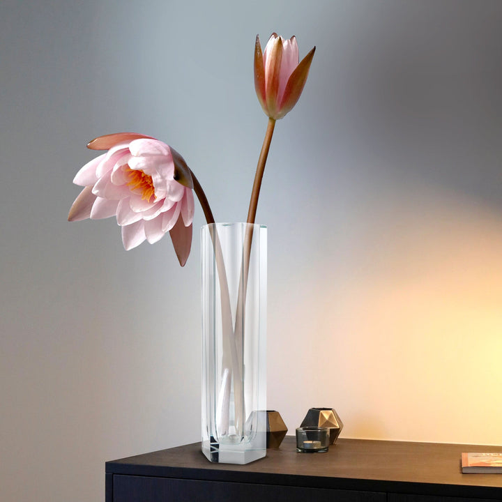 Murano Glass Vase HEXAGONAL XL 010