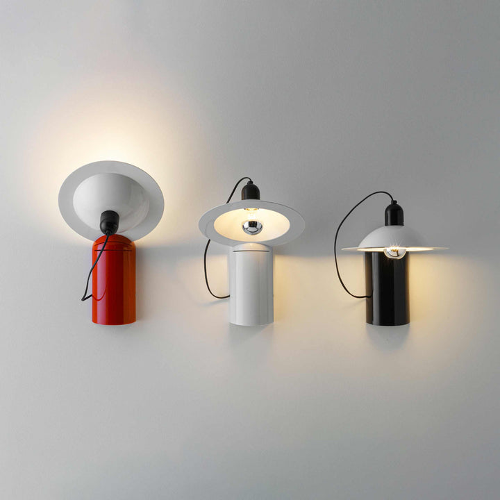 Table and Wall Lamp LAMPIATTA by Jonathan De Pas, Donato D’Urbino, Paolo Lomazzi for Stilnovo 04