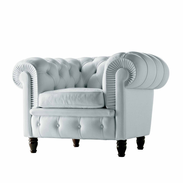 Leather Armchair CHESTER by Renzo Frau for Poltrona Frau 017