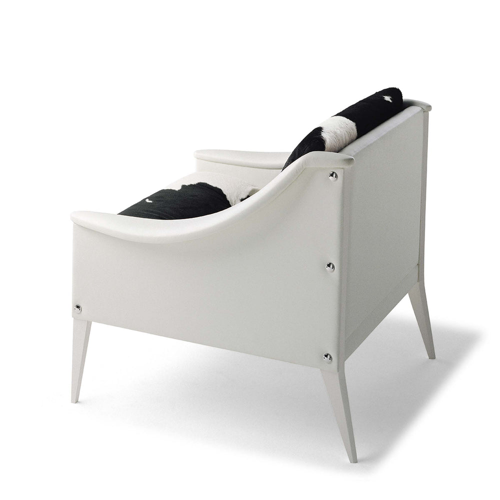 Leather Armchair DEZZA 24 by Gio Ponti for Poltrona Frau 02