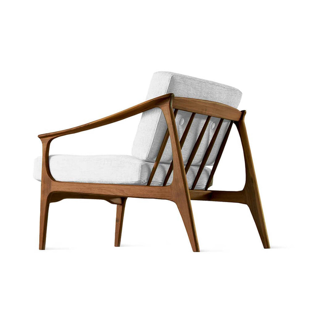 Walnut Wood Armchair QUIETE 06
