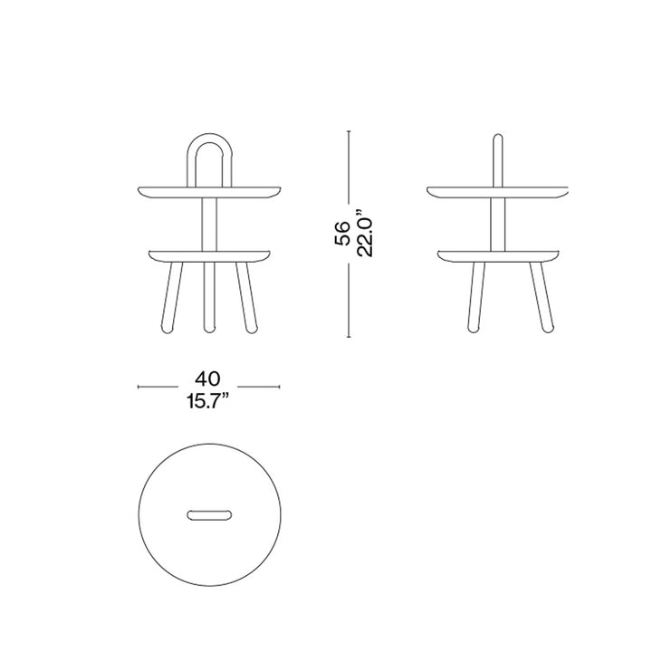 Wood Accent Table REACTION POETIQUE, designed by Jamie Hayon for Cassina 011