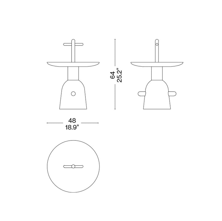 Wood Accent Table REACTION POETIQUE, designed by Jamie Hayon for Cassina 012