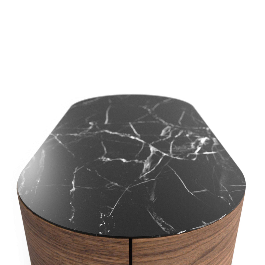 Wood and Marble Chest of Drawer RONDOS, designed by Patricia Urquiola for Cassina 04