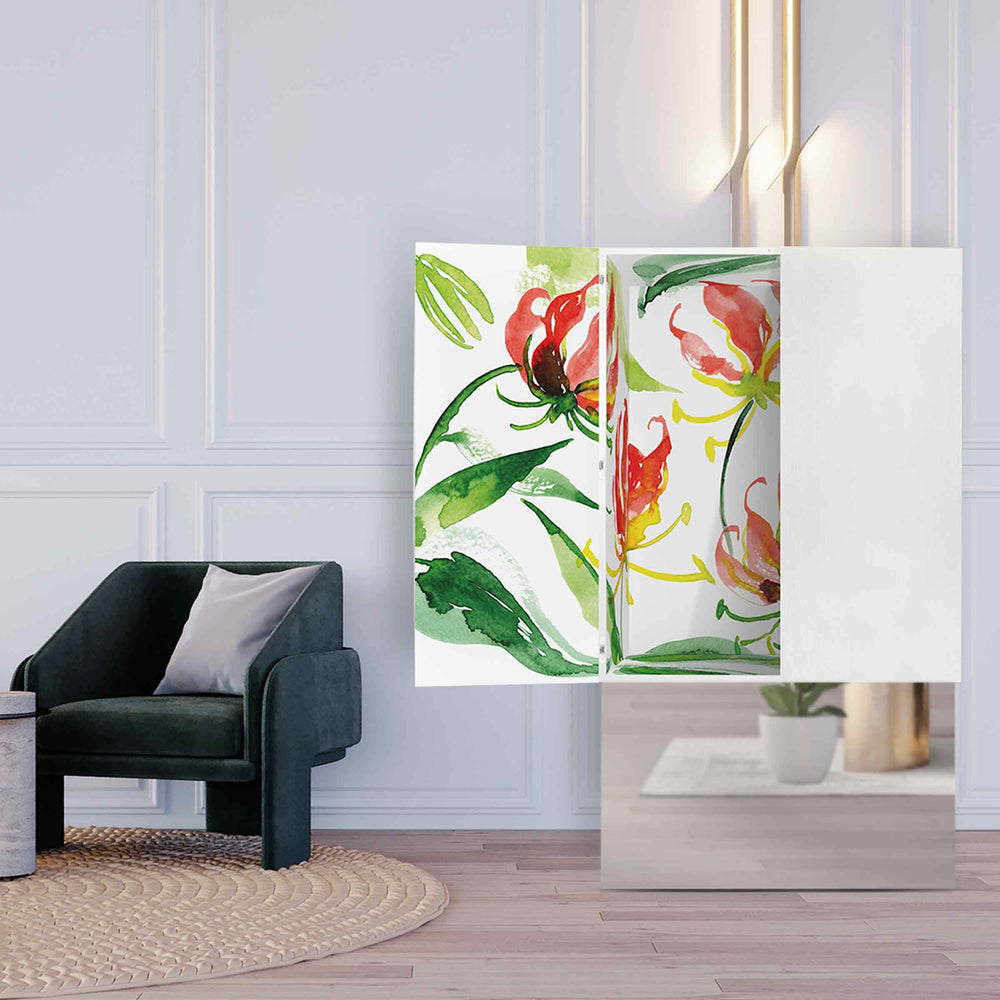 Wood Cabinet LUX LILIUM by Luciana Gomez & Cinzia Zenocchini for Myin 02