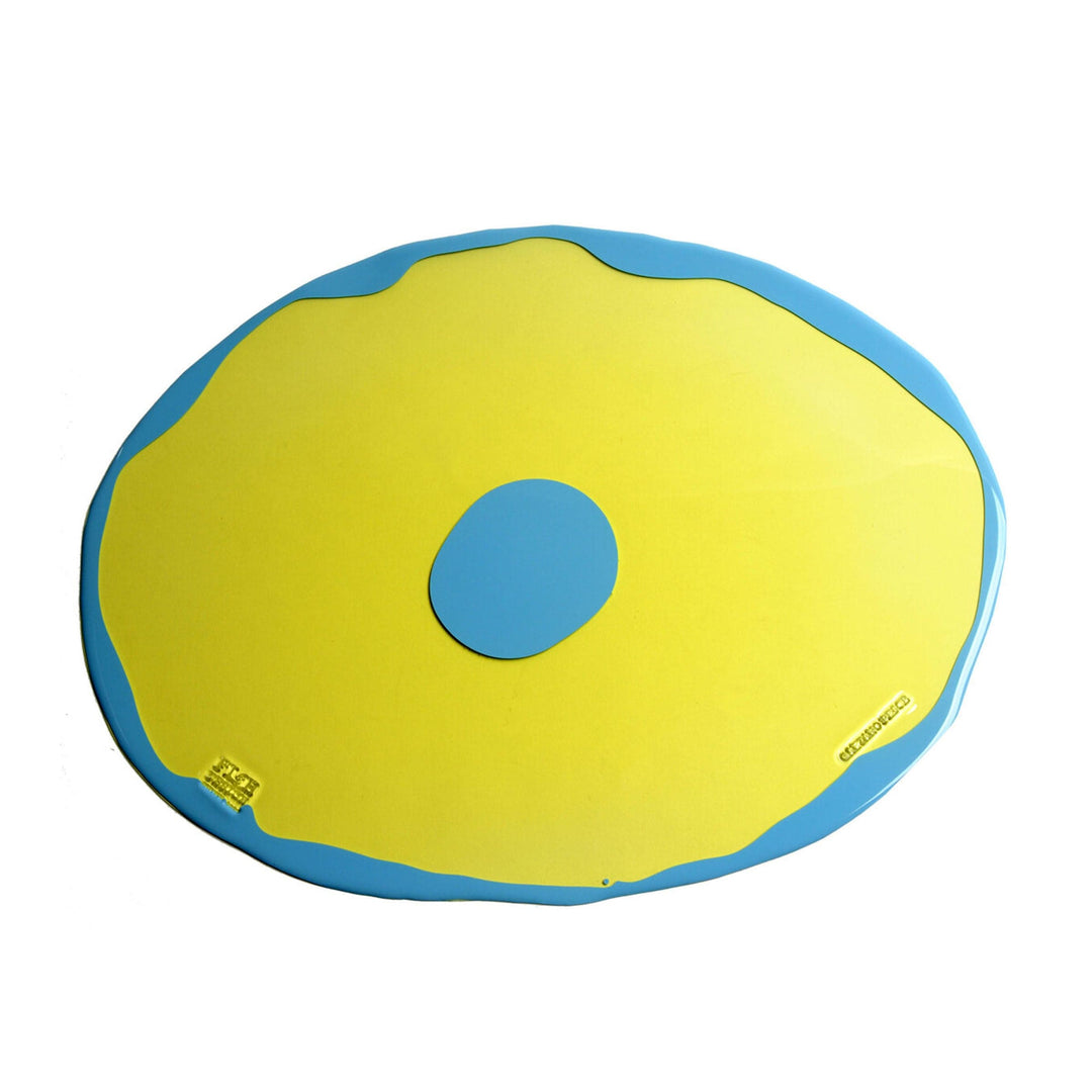 Placemat TABLE-MATES RO Clear Yellow Set of Four by Gaetano Pesce for Fish Design 01