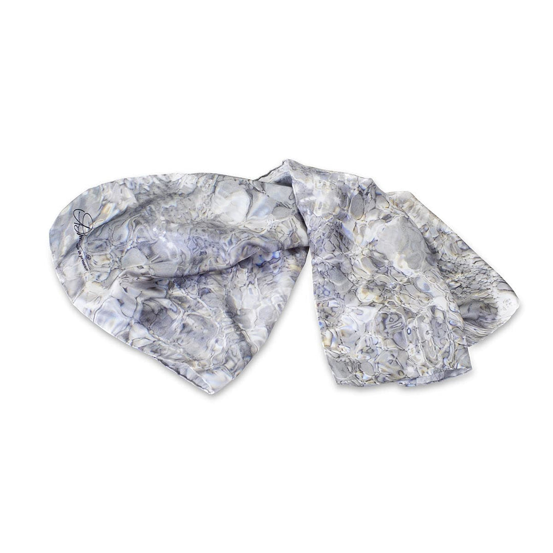 Silk Twill Foulard SILVER 04