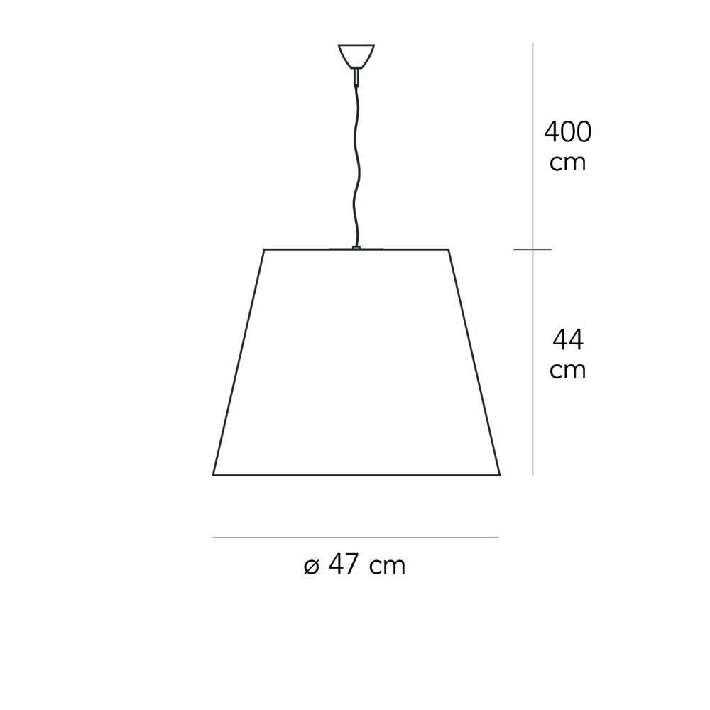 Suspension Lamp AMAX Medium by Charles Williams for FontanaArte 02