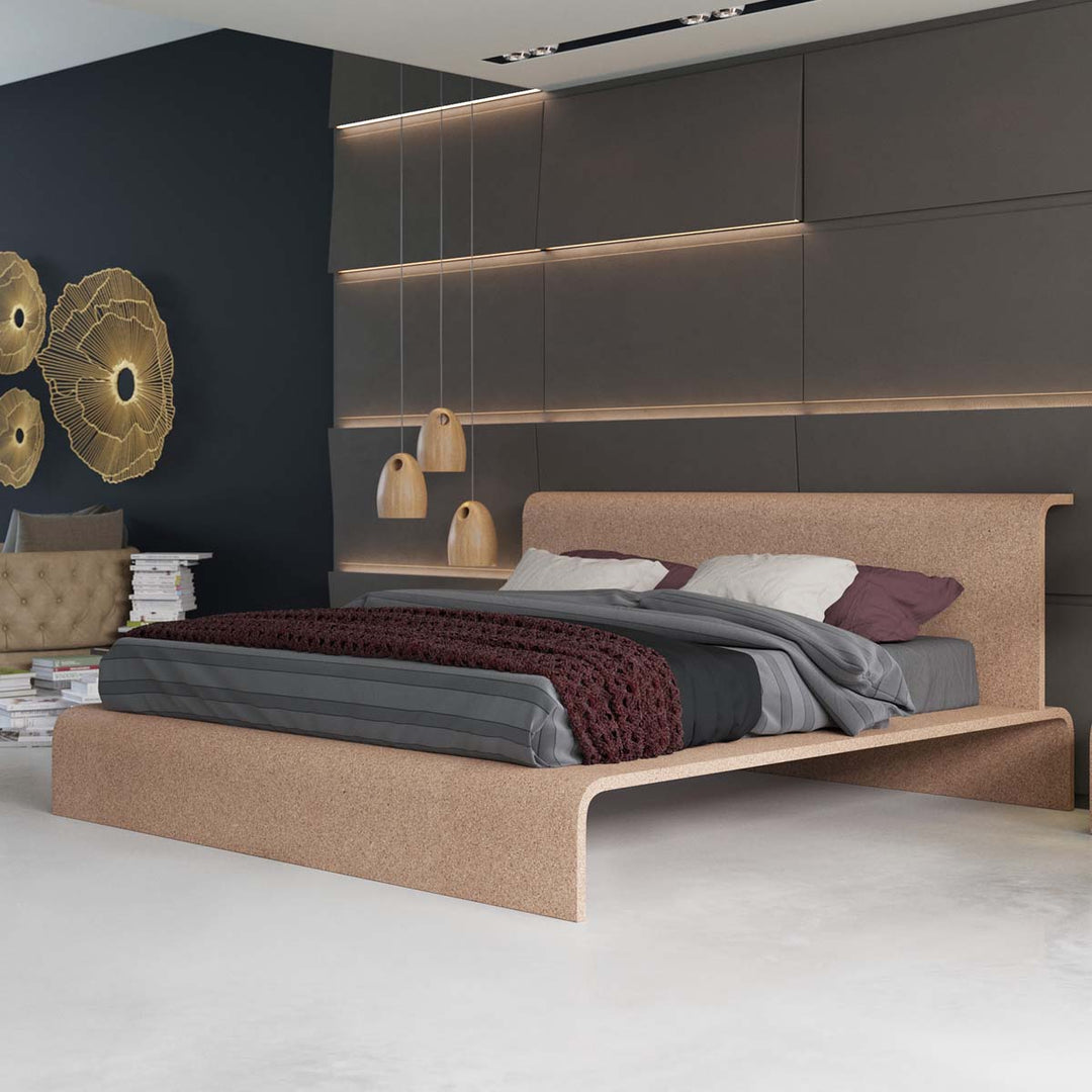 Cork and Wood Bed BISU 04