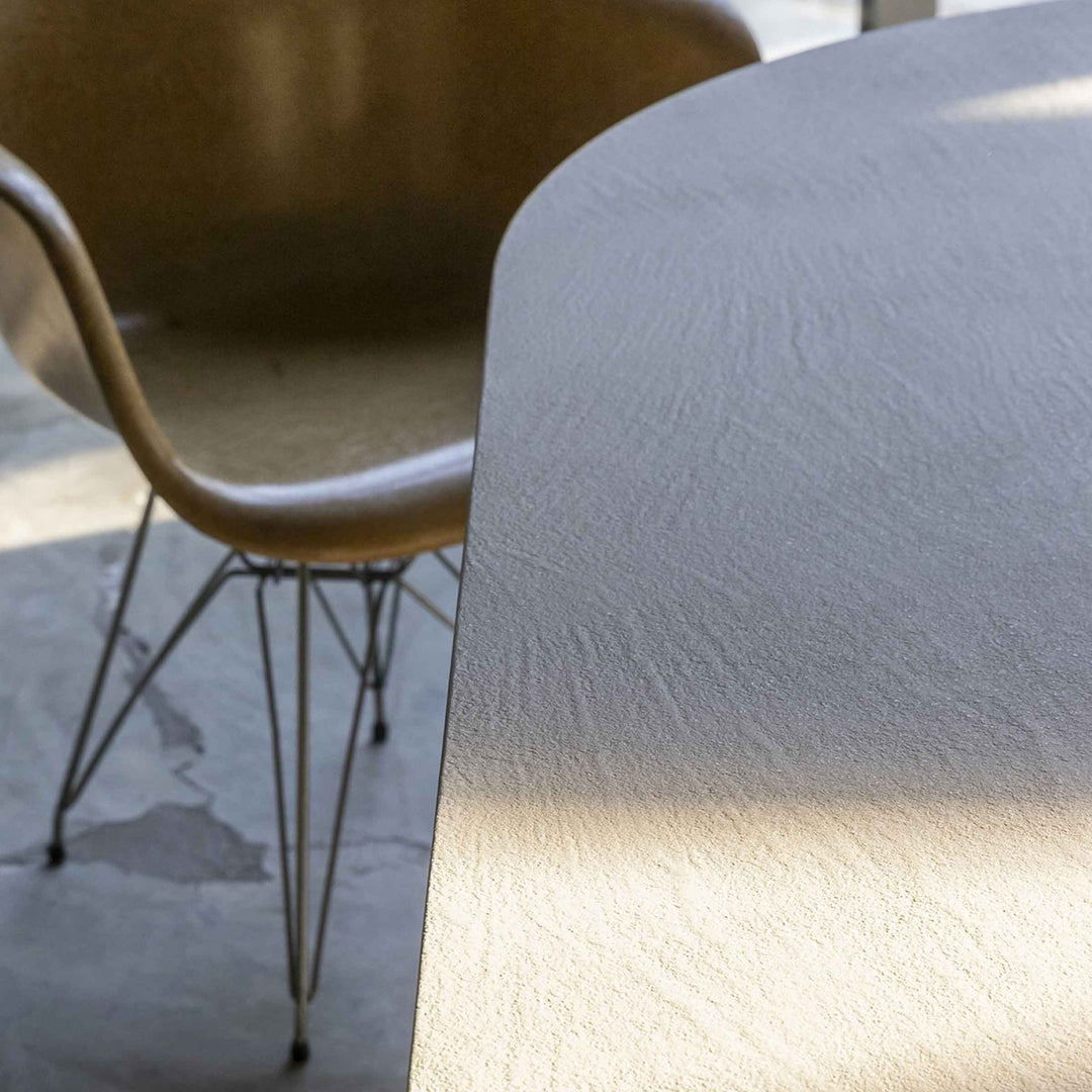 Wood Round Dining Table ELEPHANTE by Marcantonio for Mogg 09