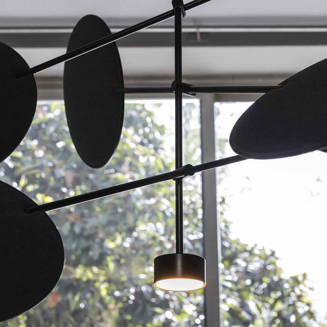 Metal Suspension Lamp DIVA by Sebastiano Tosi for Mogg 016