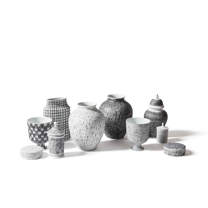 Porcelain Elliptical Vase POST SCRIPTUM, designed by Formafantasma for Cassina 04