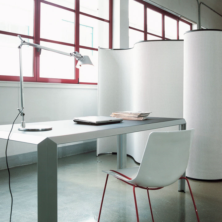 Cardboard and Aluminium Screen CARTOONS White by Luigi Baroli 02
