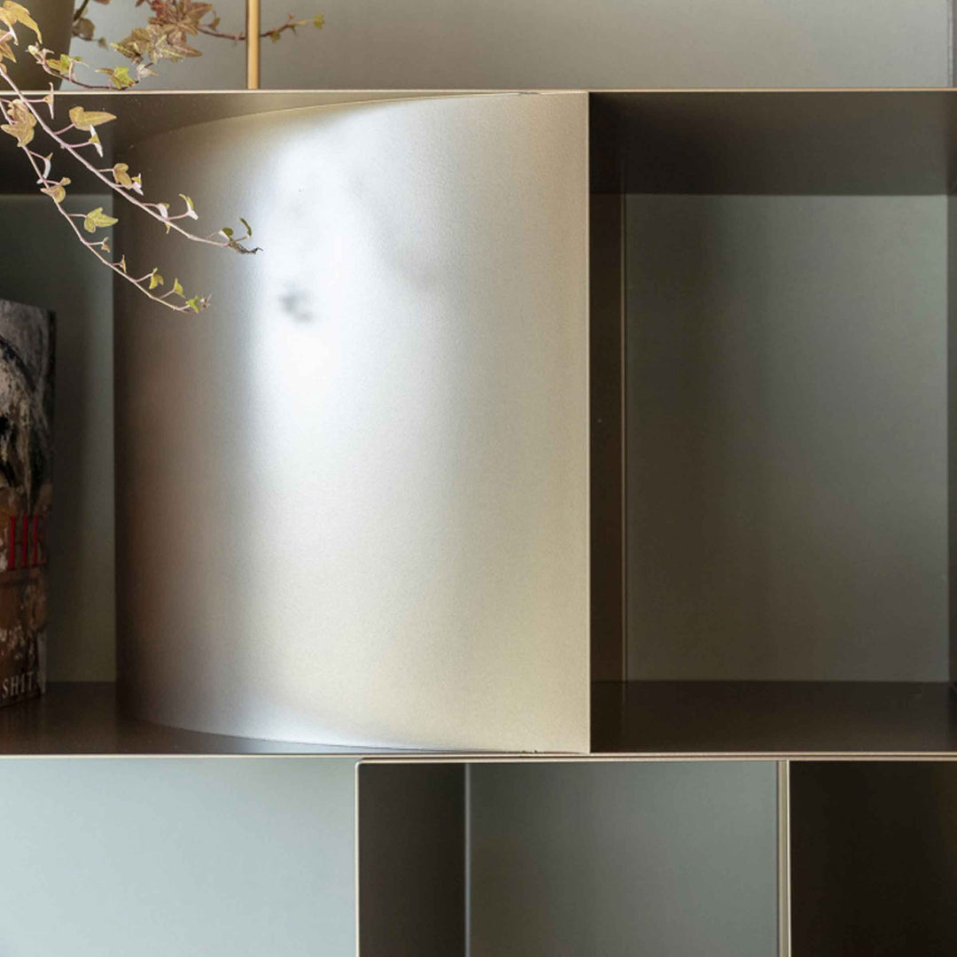 Wall-Mounted Metal Storage Unit JUDD PENSILE by Alessandro Di Prisco for Mogg 010