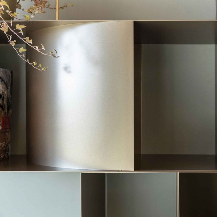 Wall-Mounted Metal Storage Unit JUDD PENSILE by Alessandro Di Prisco for Mogg 010