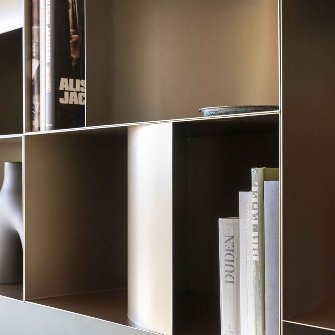 Wall-Mounted Metal Storage Unit JUDD PENSILE by Alessandro Di Prisco for Mogg 09