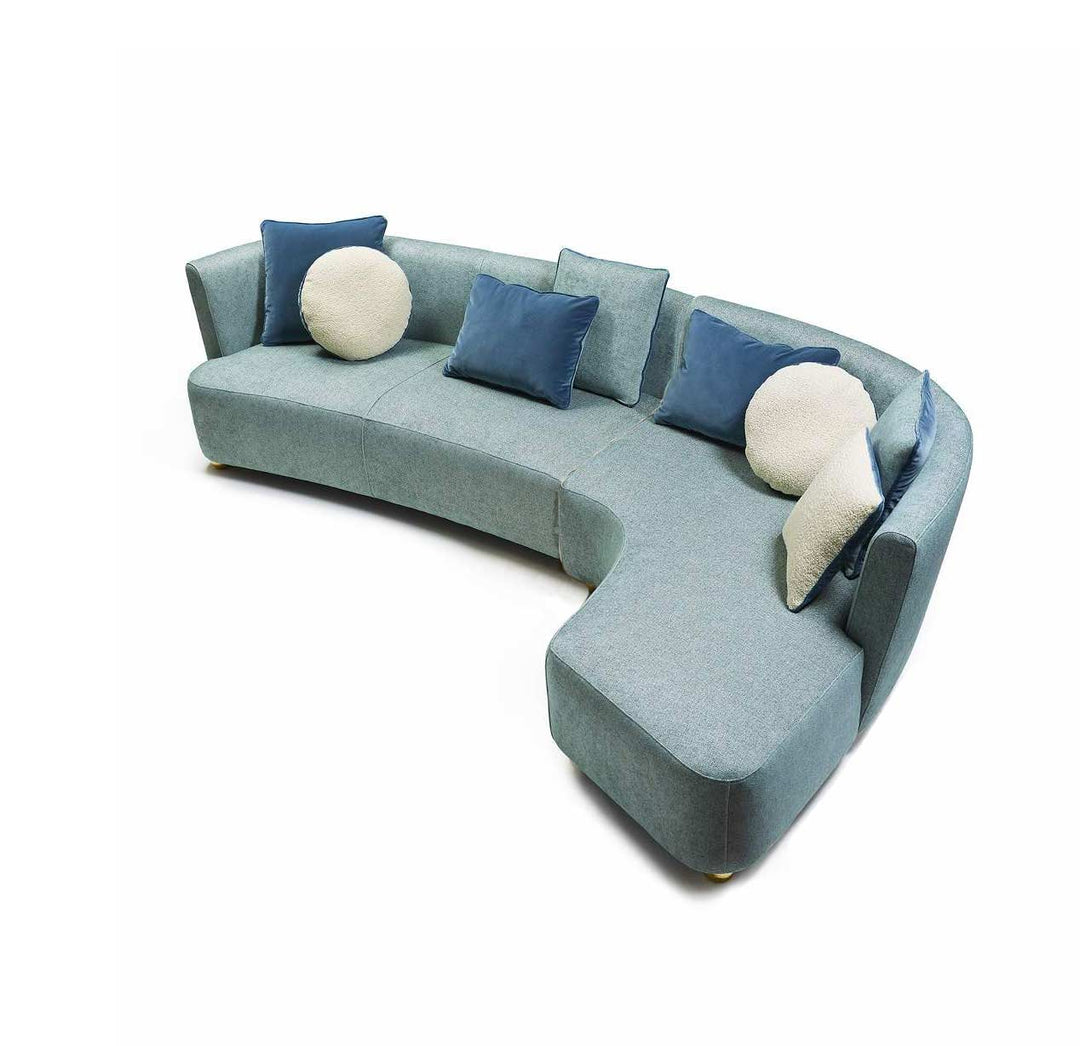 Left Side Two-Seater Sofa BAIA by Piero Angelo Orecchioni 07