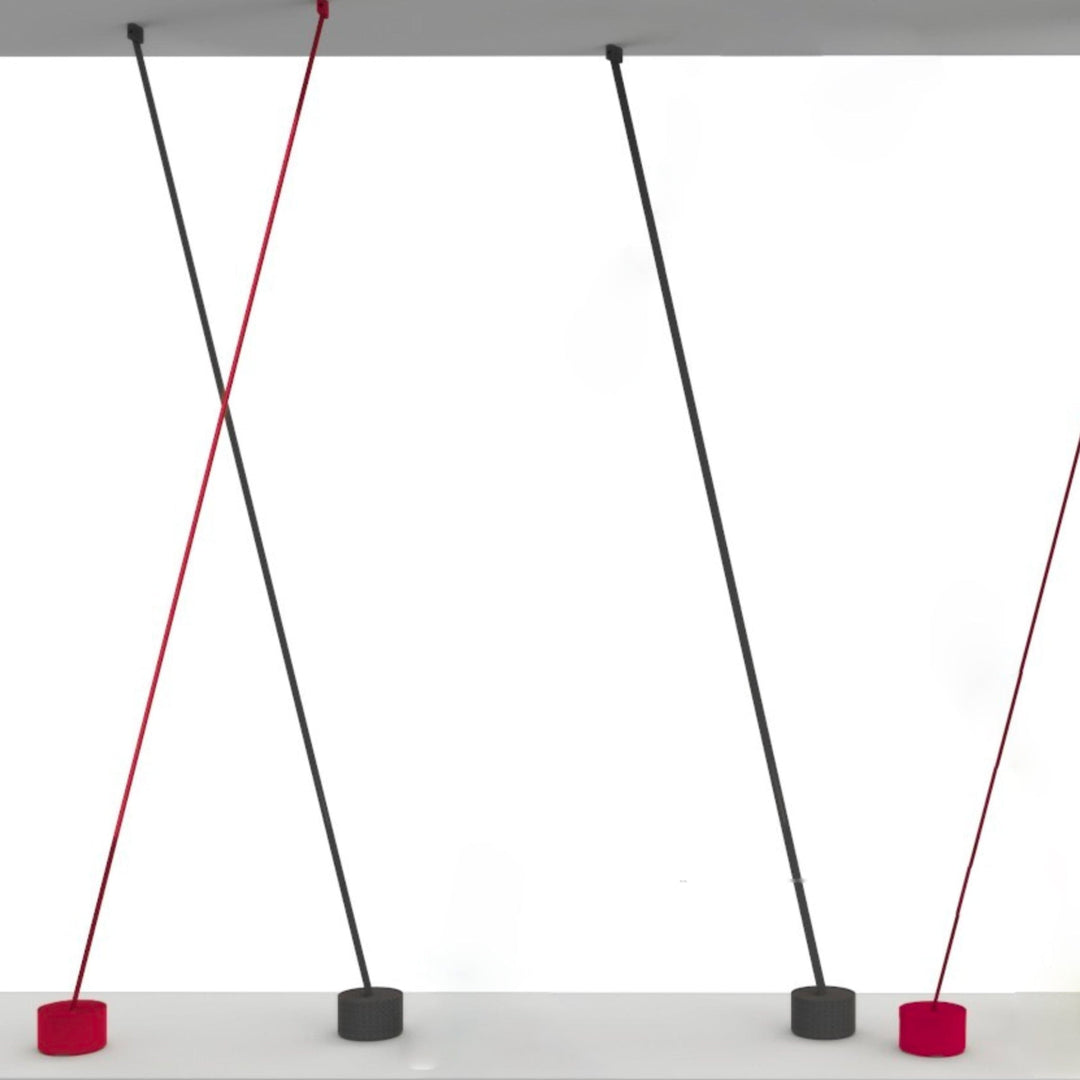 Lamp ELASTICA Red by Studio Habits 05