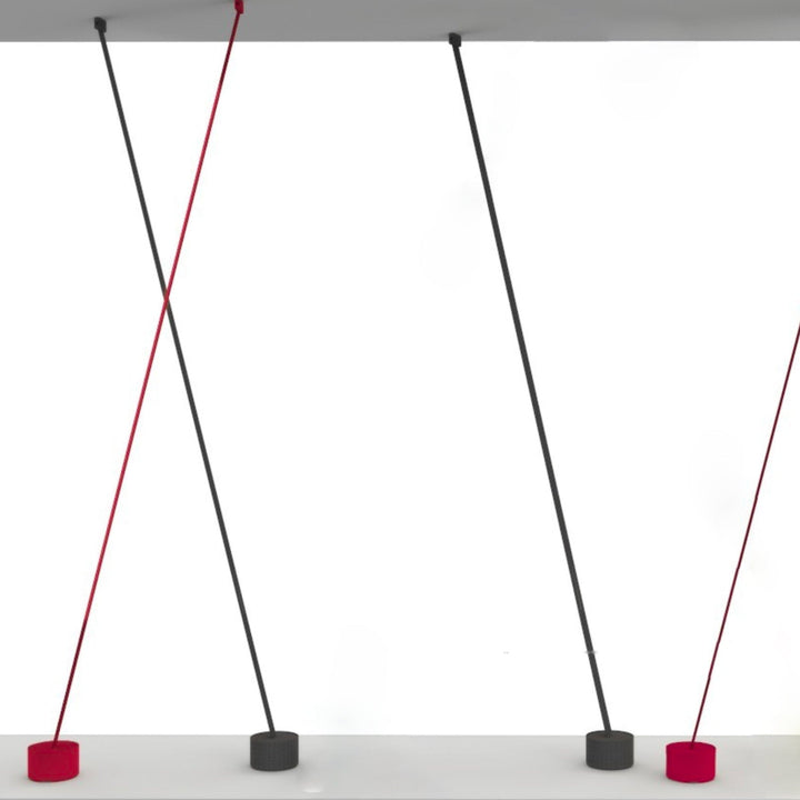 Lamp ELASTICA Red by Studio Habits 05