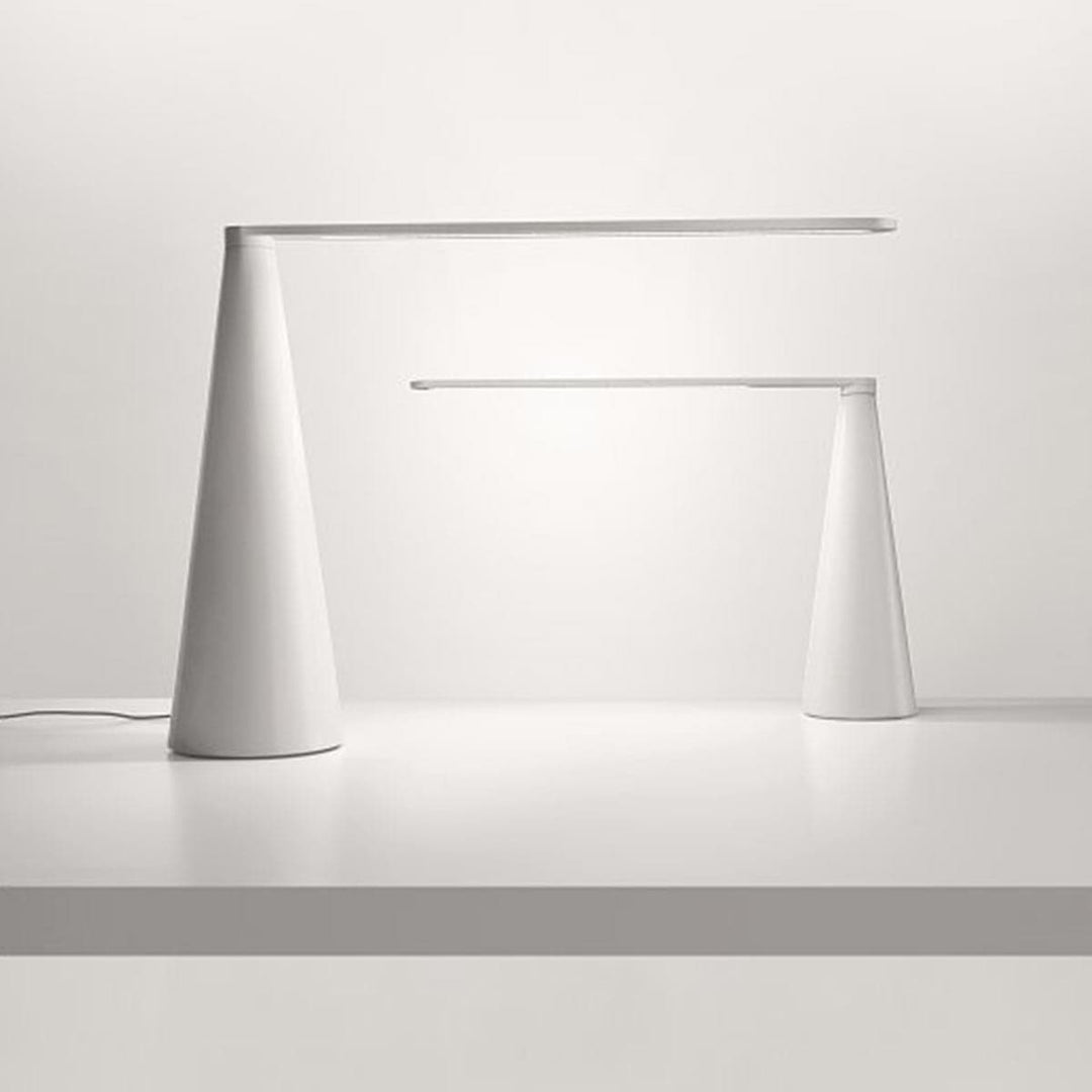 Table Lamp ELICA Junior White by Brian Sironi for Martinelli Luce 01