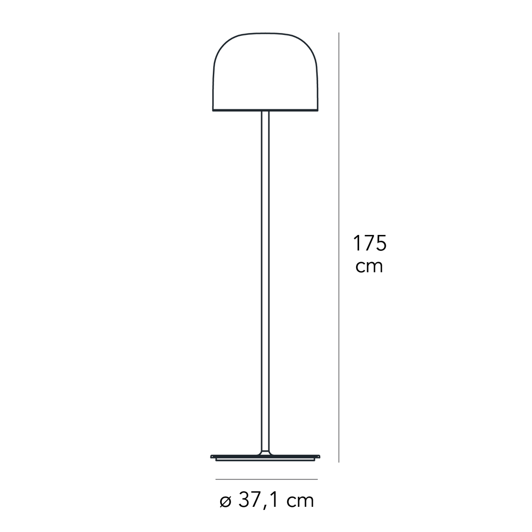 Floor Lamp EQUATORE Medium by Gabriele and Oscar Buratti for FontanaArte 06