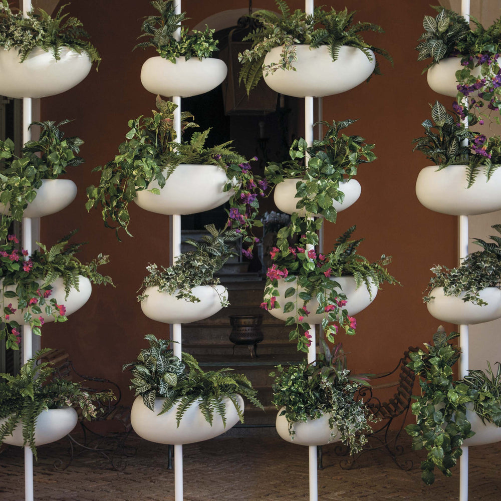 Outdoor Vertical Wall Vases GREENPILLS by ZPZ Partners for Serralunga 02