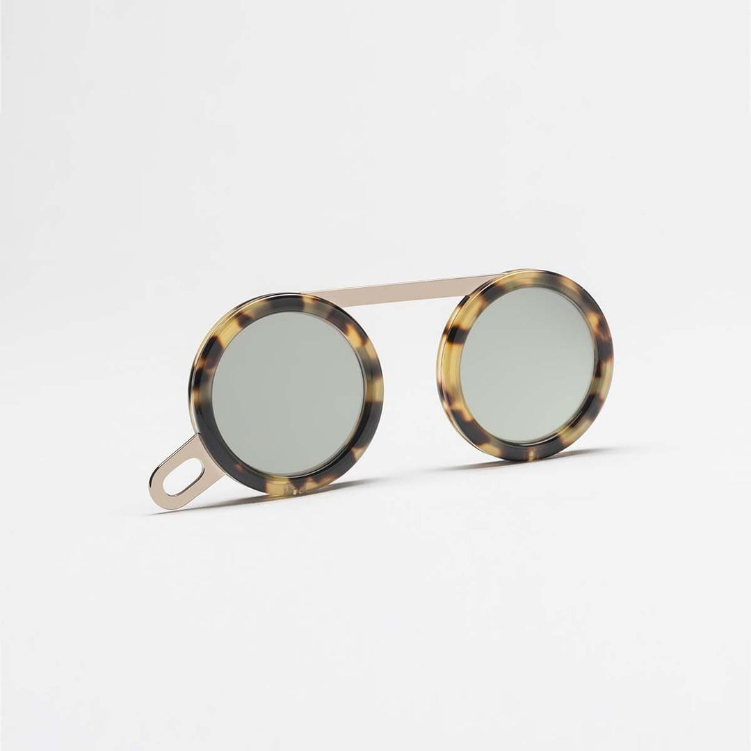 Reading Sunglasses HAVANA Brown Gold 02
