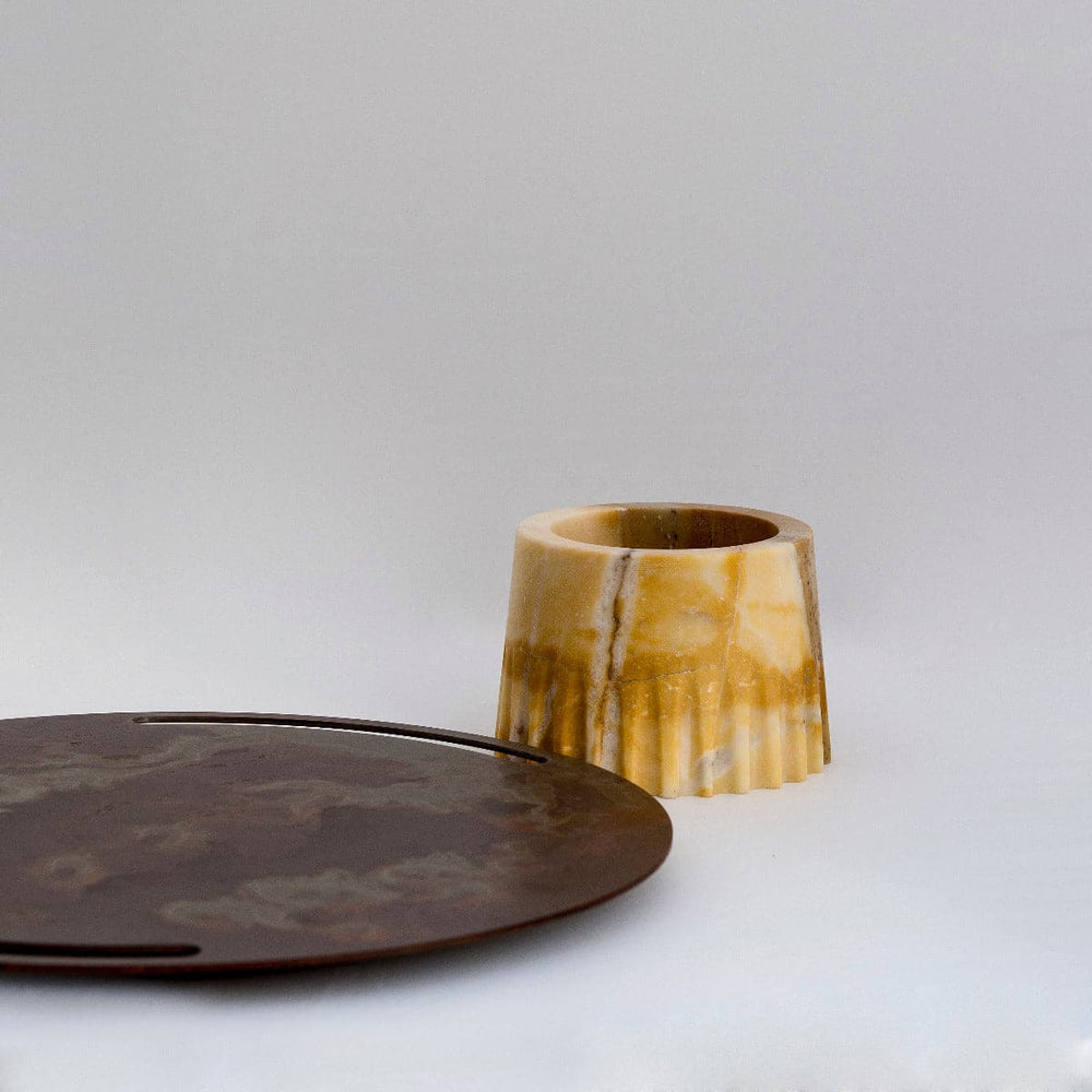 Marble & Iron Container FONDAMENTA Small 02