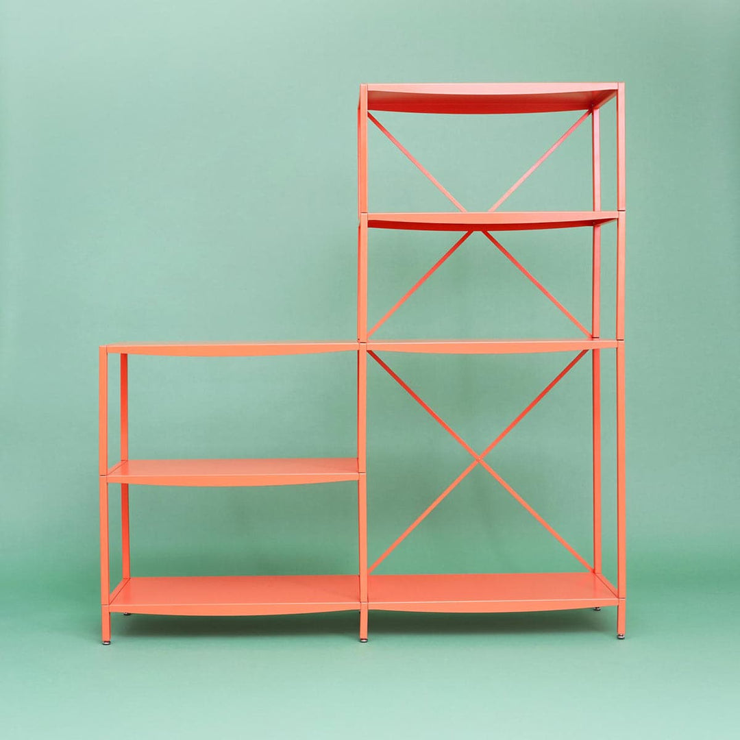 Metal Bookcase JEAN 02 03