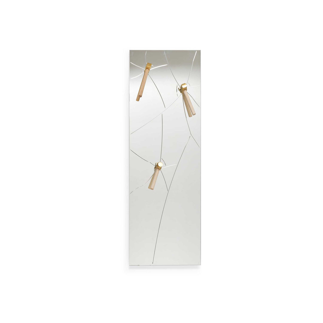 Wall Coat Hanger Mirror BASTAAA by Marcantonio for Mogg 04