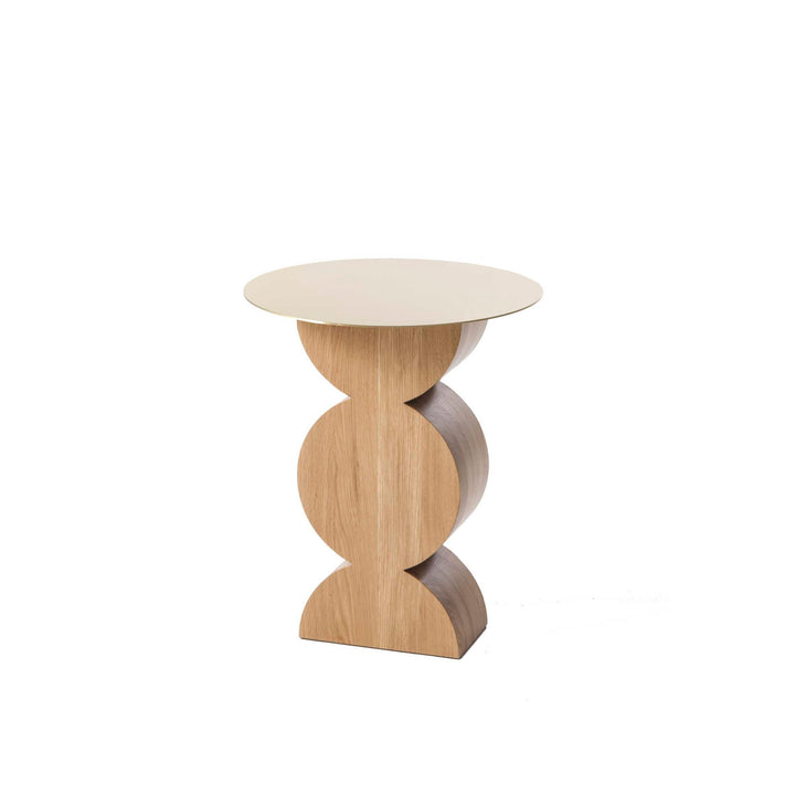 Brass and Wood Coffee Table CONSTANTIN, designed by Studio Simon for Cassina 1